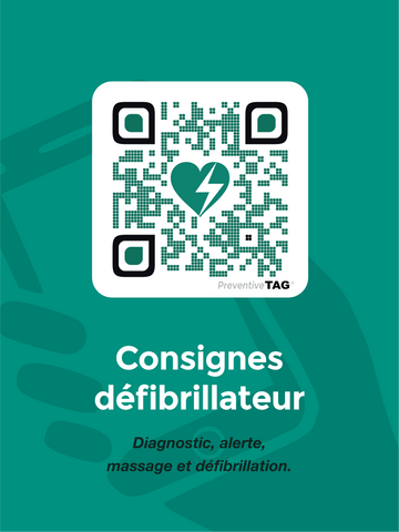 Panneau Consignes DAE